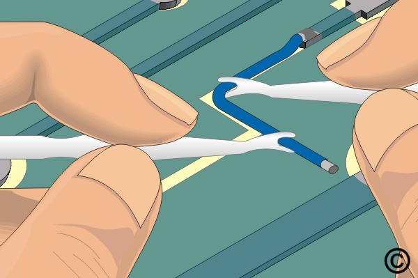 Form wire using a Wire Guide.