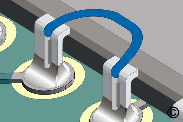 Damaged Plated Hole with Inner Layer Connection