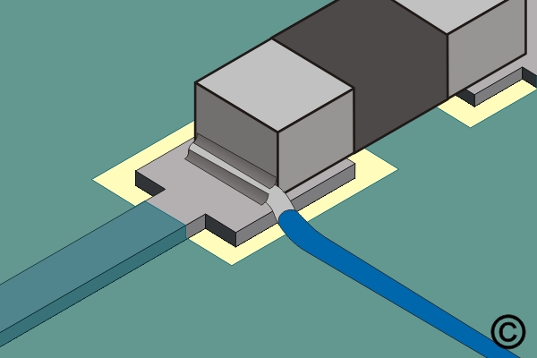 Damaged Plated Hole with Inner Layer Connection