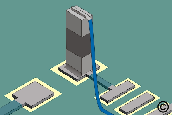 Damaged Plated Hole with Inner Layer Connection