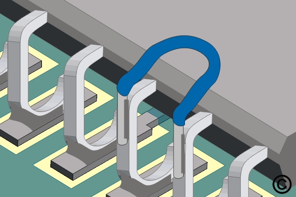 Damaged Plated Hole with Inner Layer Connection