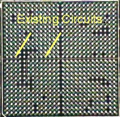 Figure 3: Circuits that interfere with proposed routing.