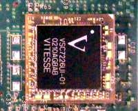 Figure 4: New BGA component mounted to daughter card.