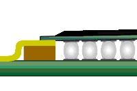 Figure 2: Spacers prevent the corners from flattening the balls underneath.