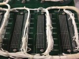 Image 2. Wires surrounding the connector solder joints.