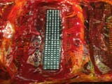 Image 3. Site prepared using heat shield materials.