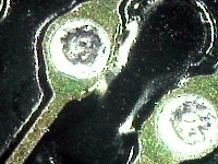 Figure 4: Completed rework with area filled with color-matched, high strength epoxy.