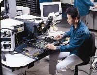 Figure 1: Controlled hot air rework machine for safe component removal.