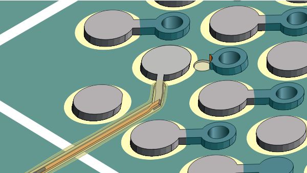 BGA Conductor Path Re-design